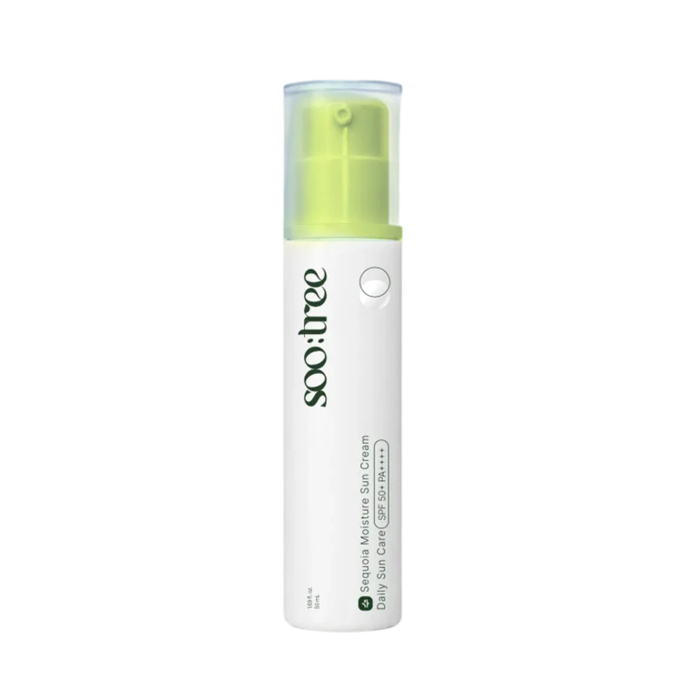 Soo:Tree Sequoia Sun Cream pump bottle